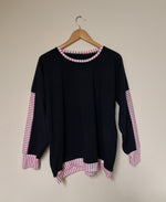 *CLEO* in Navy and Hot Pink