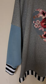 NEW GREY/BLUES SWEATSHIRT