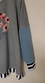 NEW GREY/BLUES SWEATSHIRT