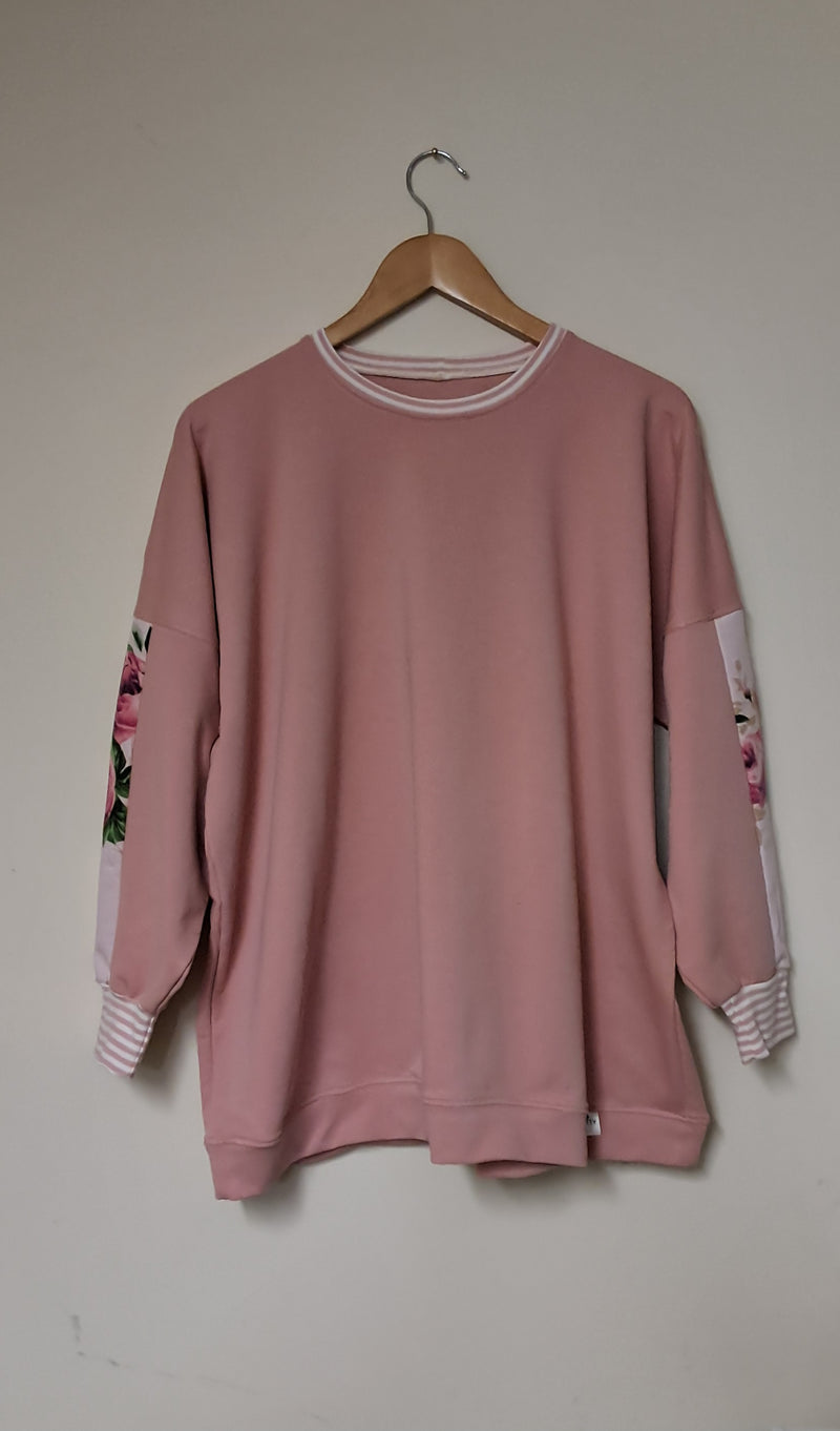 DUSKY PINK SWEATSHIRT