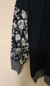 NEW NAVY WITH CONTRASTING SLEEVES