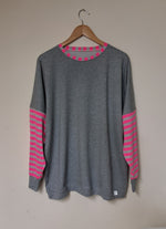 NEW SWEATSHIRT IN GREY MARLE