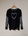NEW *BLACK N WHITE* SWEATSHIRT