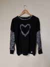 NEW *BLACK N WHITE* SWEATSHIRT