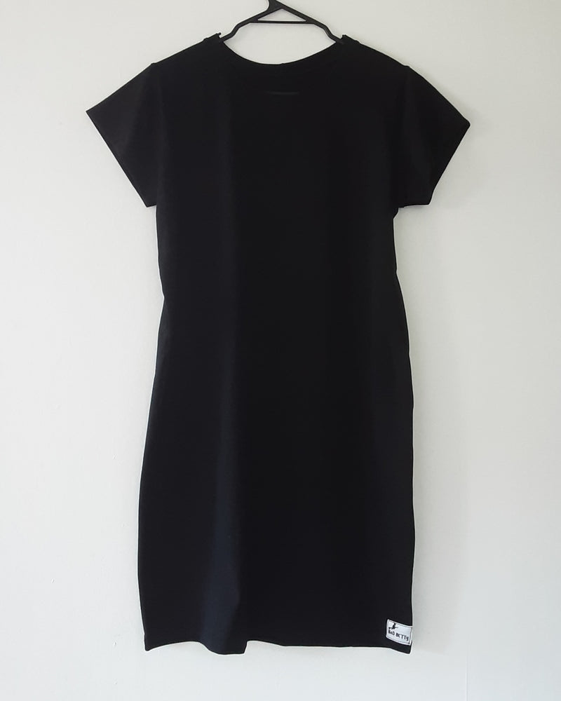 Black tee dress size 8/10