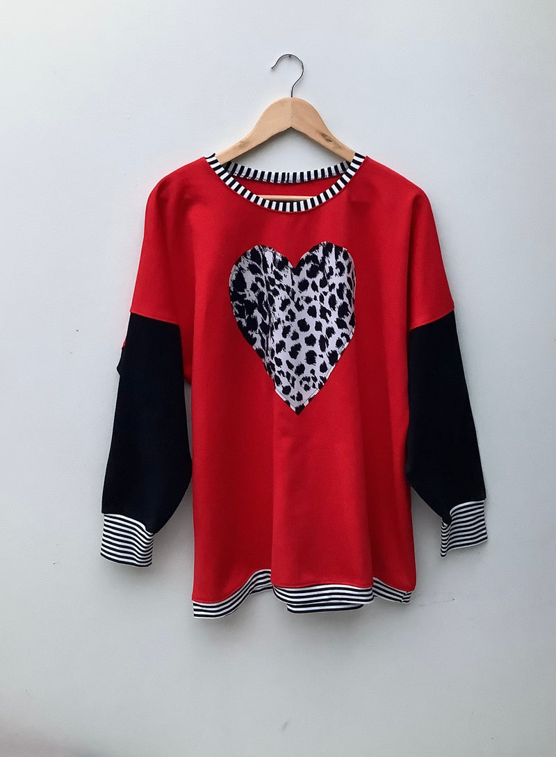 NEW *SASSY RED* SWEATSHIRT