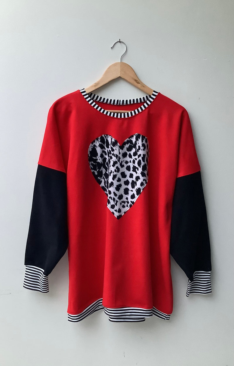 NEW *SASSY RED* SWEATSHIRT