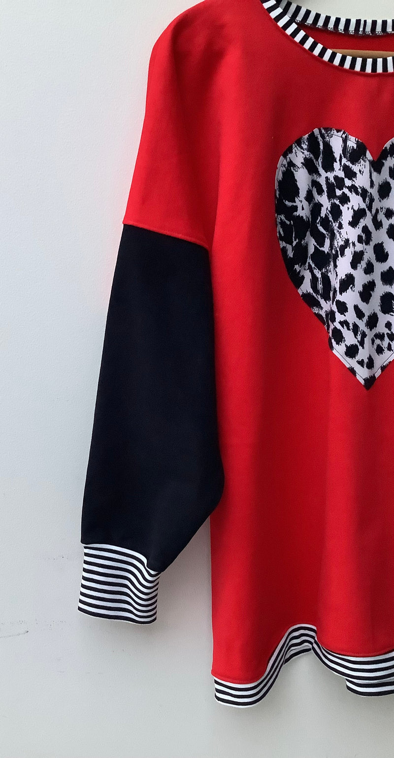 NEW *SASSY RED* SWEATSHIRT