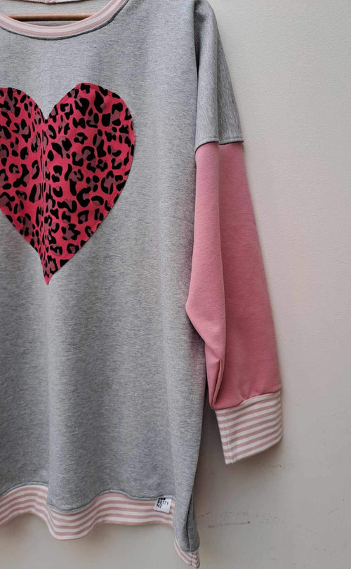 NEW IN GREY/PINK
