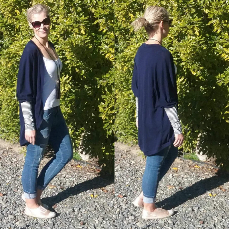 NEW *MERINO* cocoon style CARDIGAN