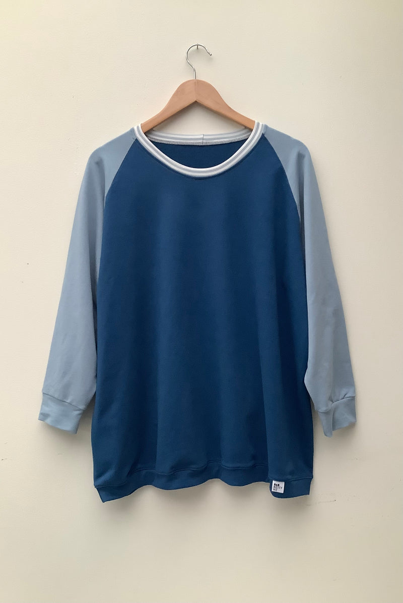 NEW *COLOUR BLOCK* SWEATSHIRT